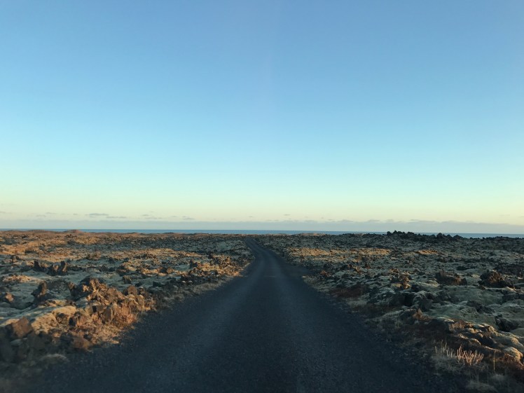 İzlanda Lav Arazi Yolu