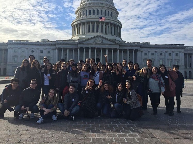 Okulun düzenlediği Capitol &amp; Library of Congress Etkinliği